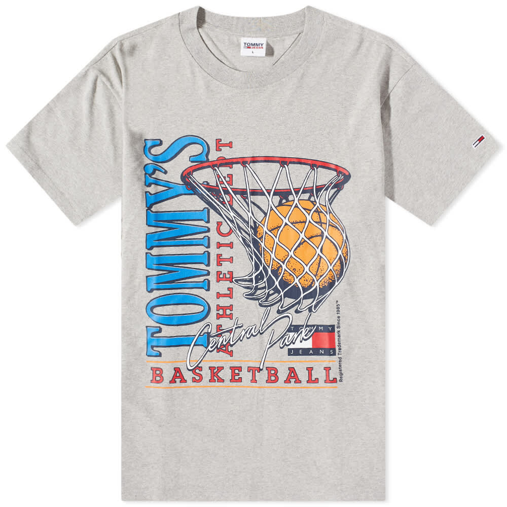 

Футболка Tommy Jeans Basketball Vintage Tee, Серый
