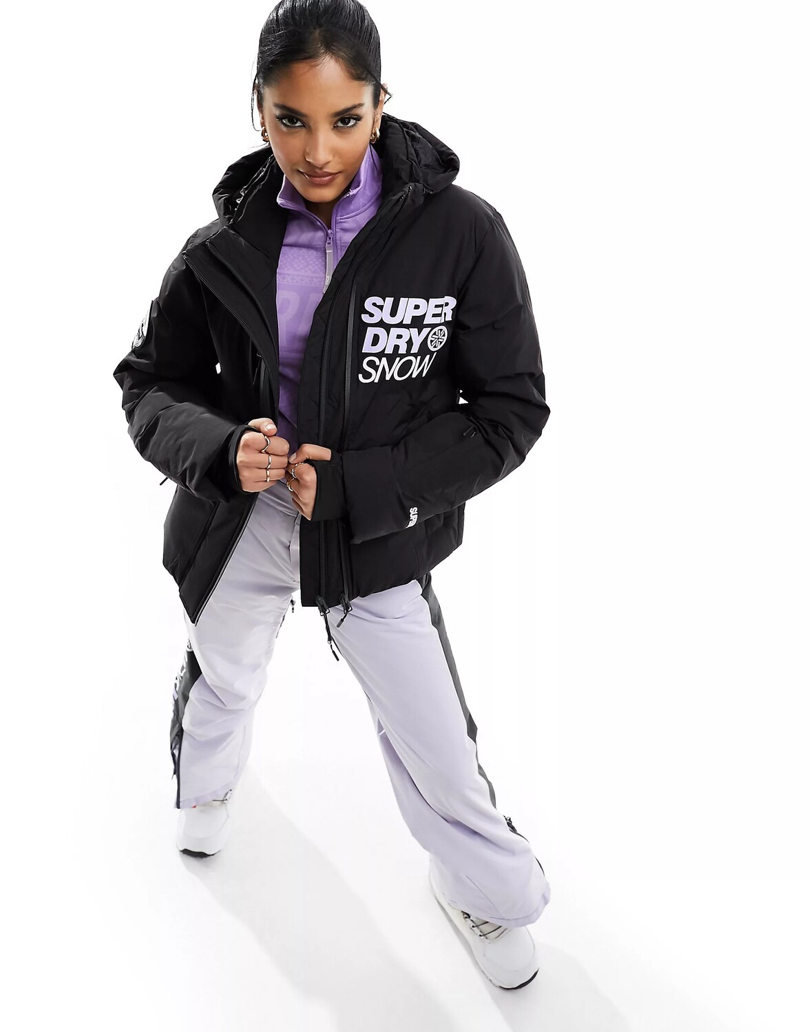 

Куртка Superdry Ski Boxy, черный