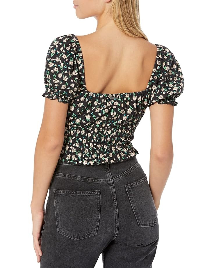 

Топ Billabong Love Song Knit Top, цвет Black Pebble