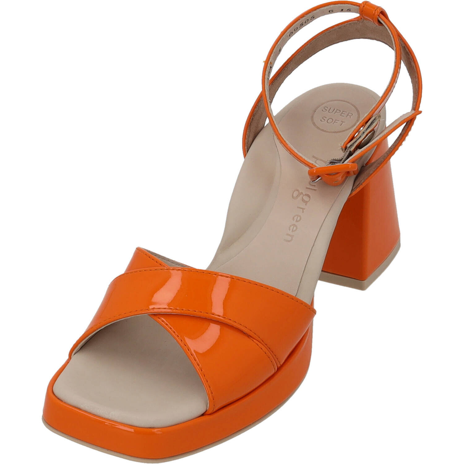 

Сандалии Paul Green Plateau Sandaletten, цвет papaya