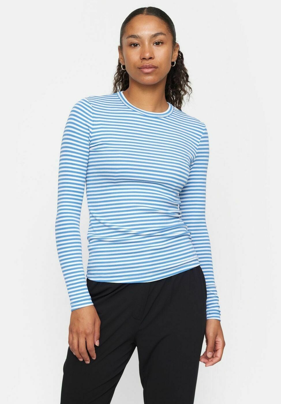 

Футболка с длинными рукавами FENJA STRIPE O-NECK TOP Soft Rebels, регата