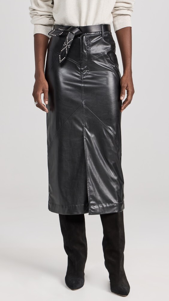

Юбка Isabel Marant Étoile Breanne, черный