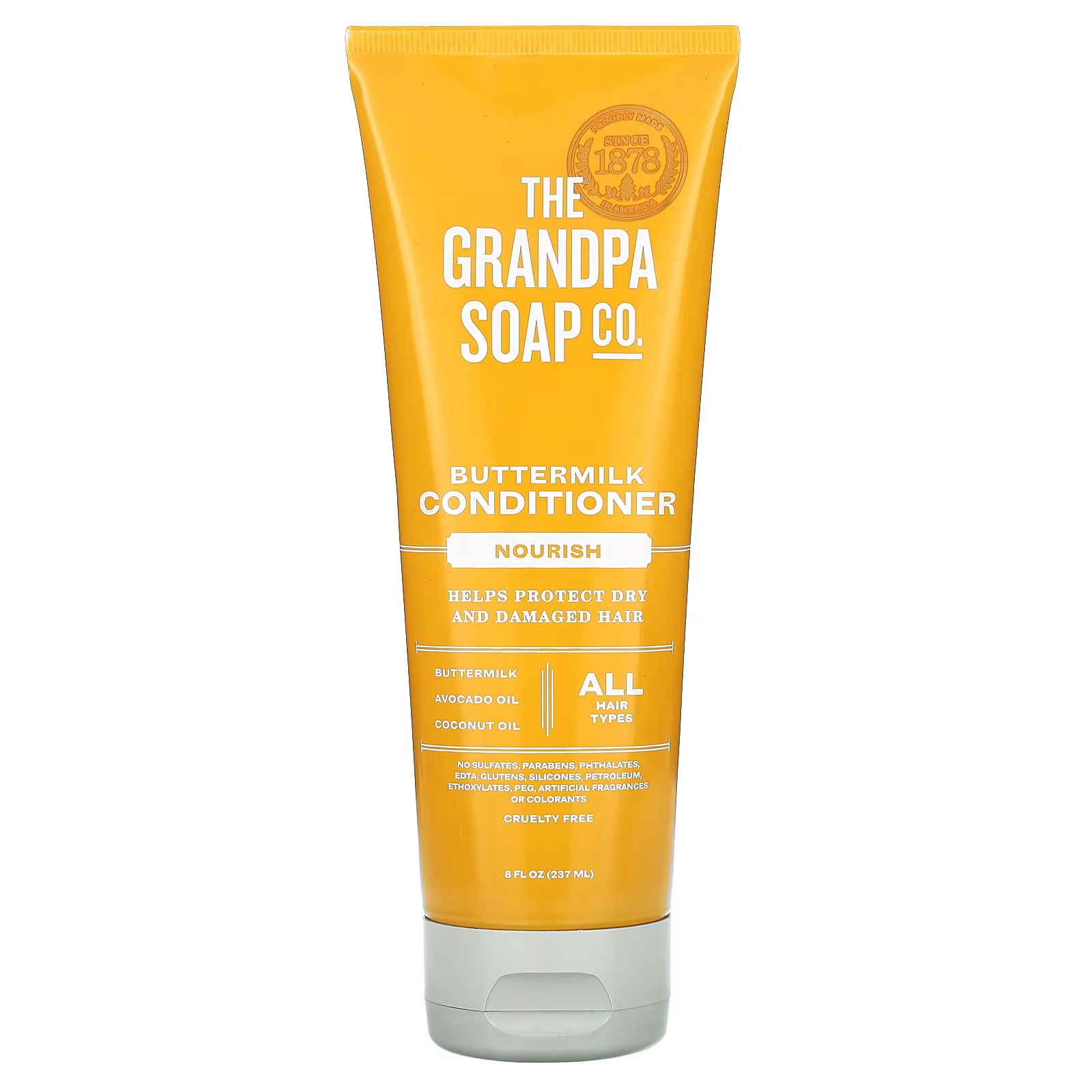цена Кондиционер для волос The Grandpa Soap Co. с пахтой, 237 мл