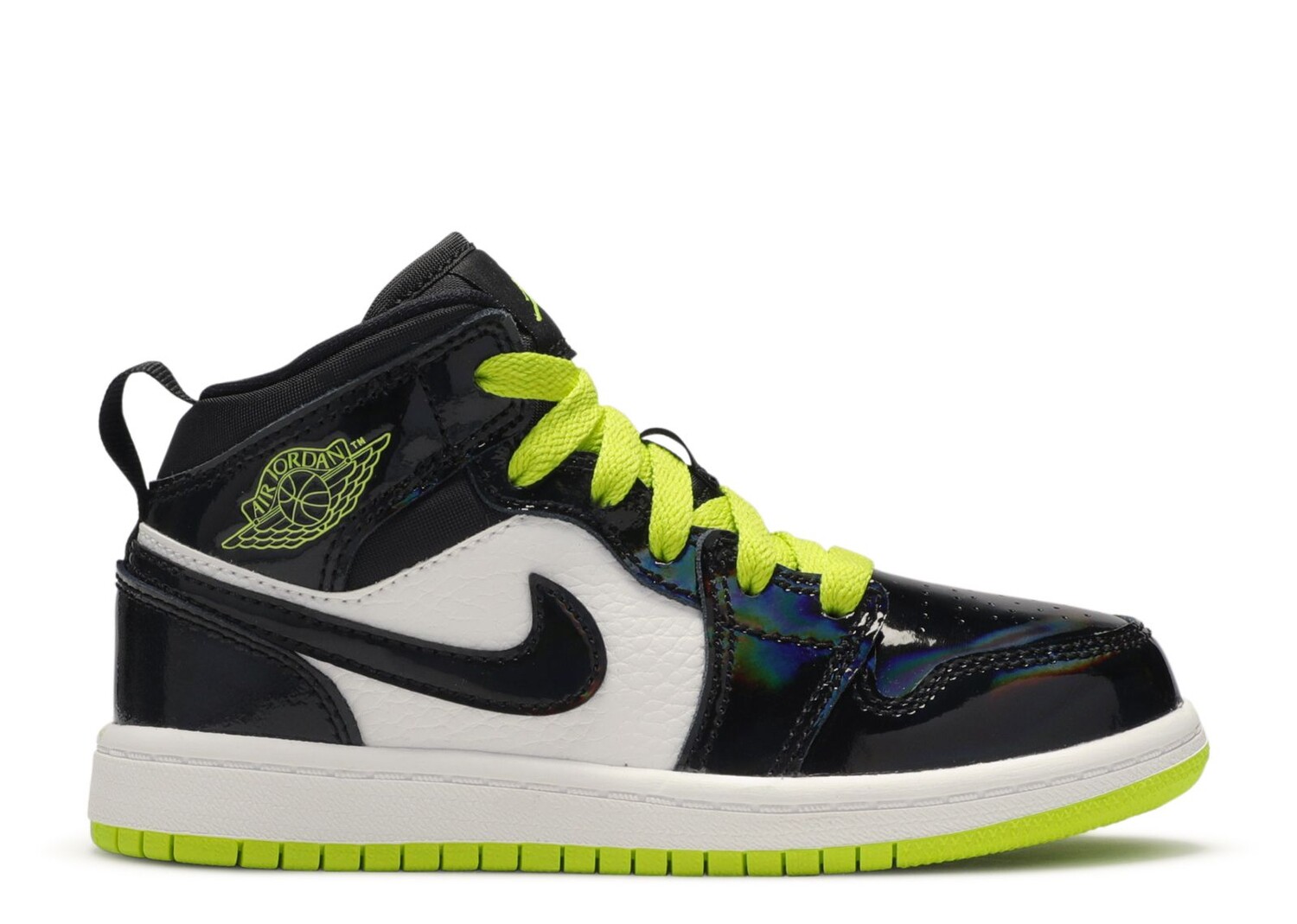 

Кроссовки Air Jordan Air Jordan 1 Mid Ps 'Black Cyber', черный