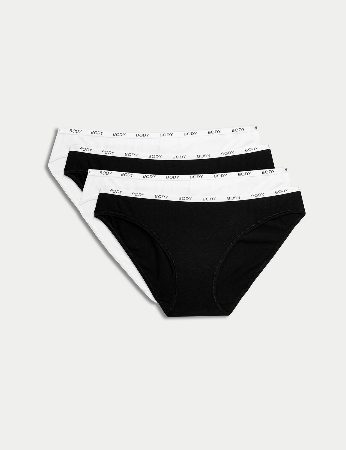 

Хлопок, 4 шт., трусики Cool Comfort Body, черный микс