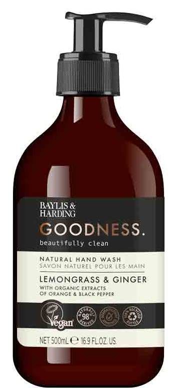Жидкое мыло Baylis & Harding Goodness Lemongrass & Ginger, 500 мл