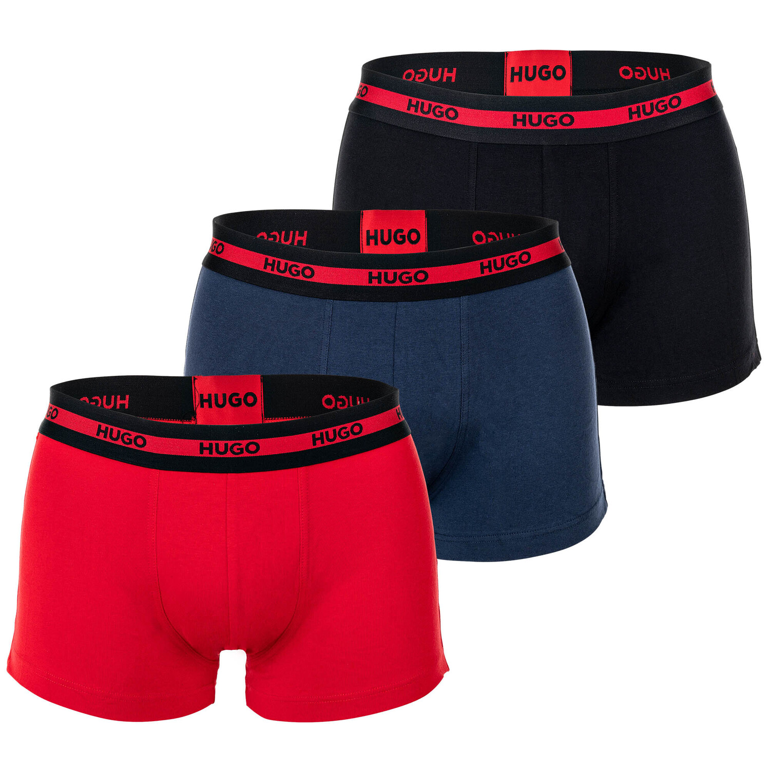 

Боксеры HUGO Boxershort 3 шт, цвет Rot/Blau/Schwarz