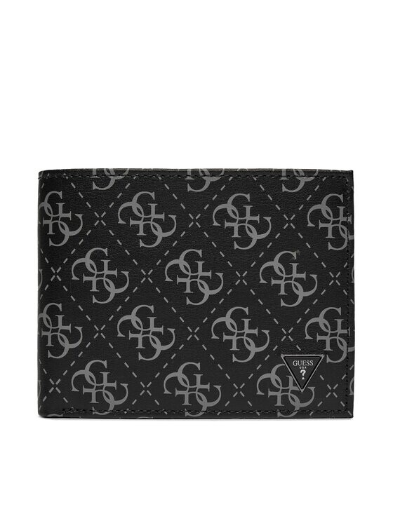 

Большой мужской кошелек Guess, серый