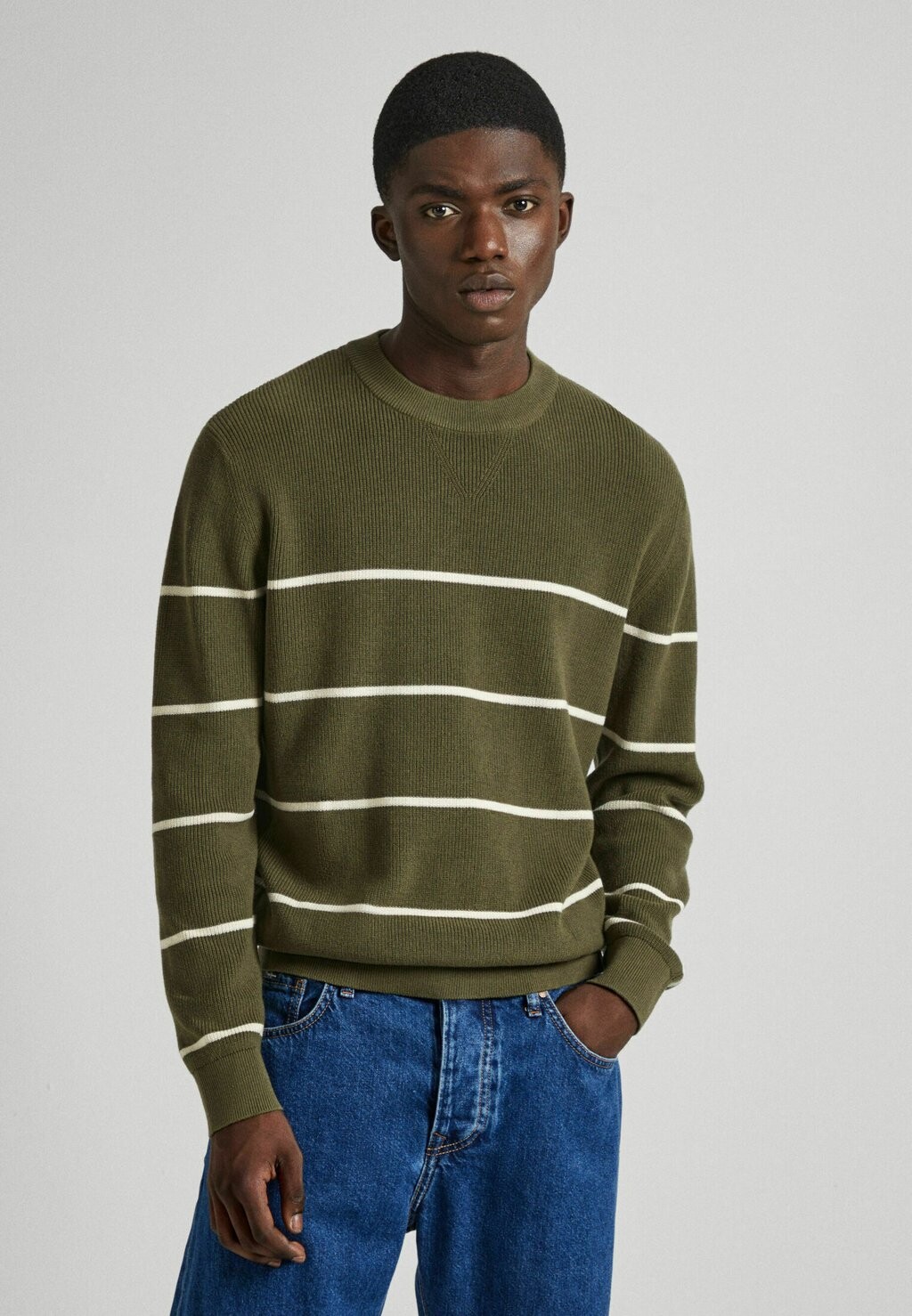 

Вязаный свитер MAX Pepe Jeans, цвет military green
