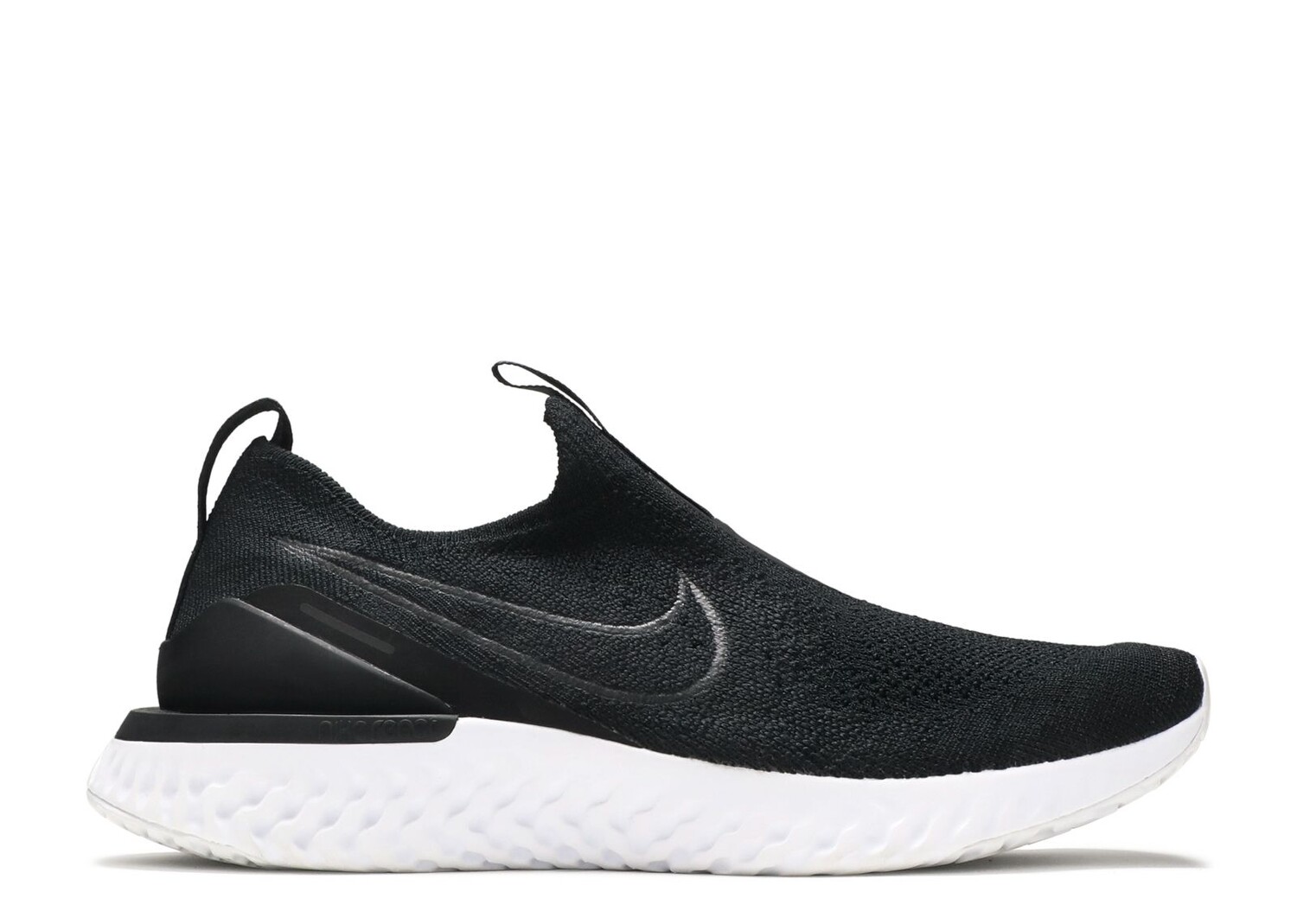 Кроссовки Nike Wmns Epic Phantom React Flyknit 'Black', черный кроссовки nike wmns epic react flyknit college navy синий