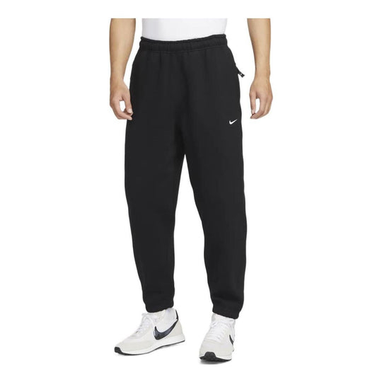 Спортивные брюки Nike Solo Swoosh Fleece Pants 'Black' DX1365-010, черный