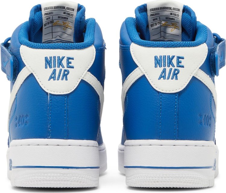 Nike Air Force 1 Mid 07 LV8 40th Anniversary Blue Jay CDEK.Shopping