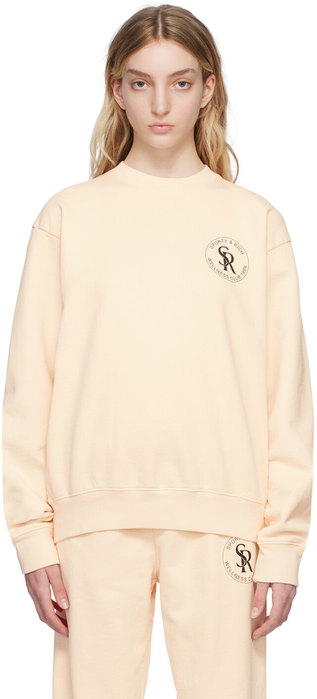 

Толстовка Off-White 'S&R' Sporty & Rich, Белый