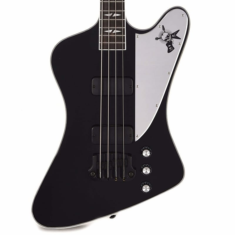 цена Gibson Gene Simmons Signature G2 Thunderbird 4-String Bass - Ebony Gibson Gene Signature G2 Thunderbird 4-String Bass -