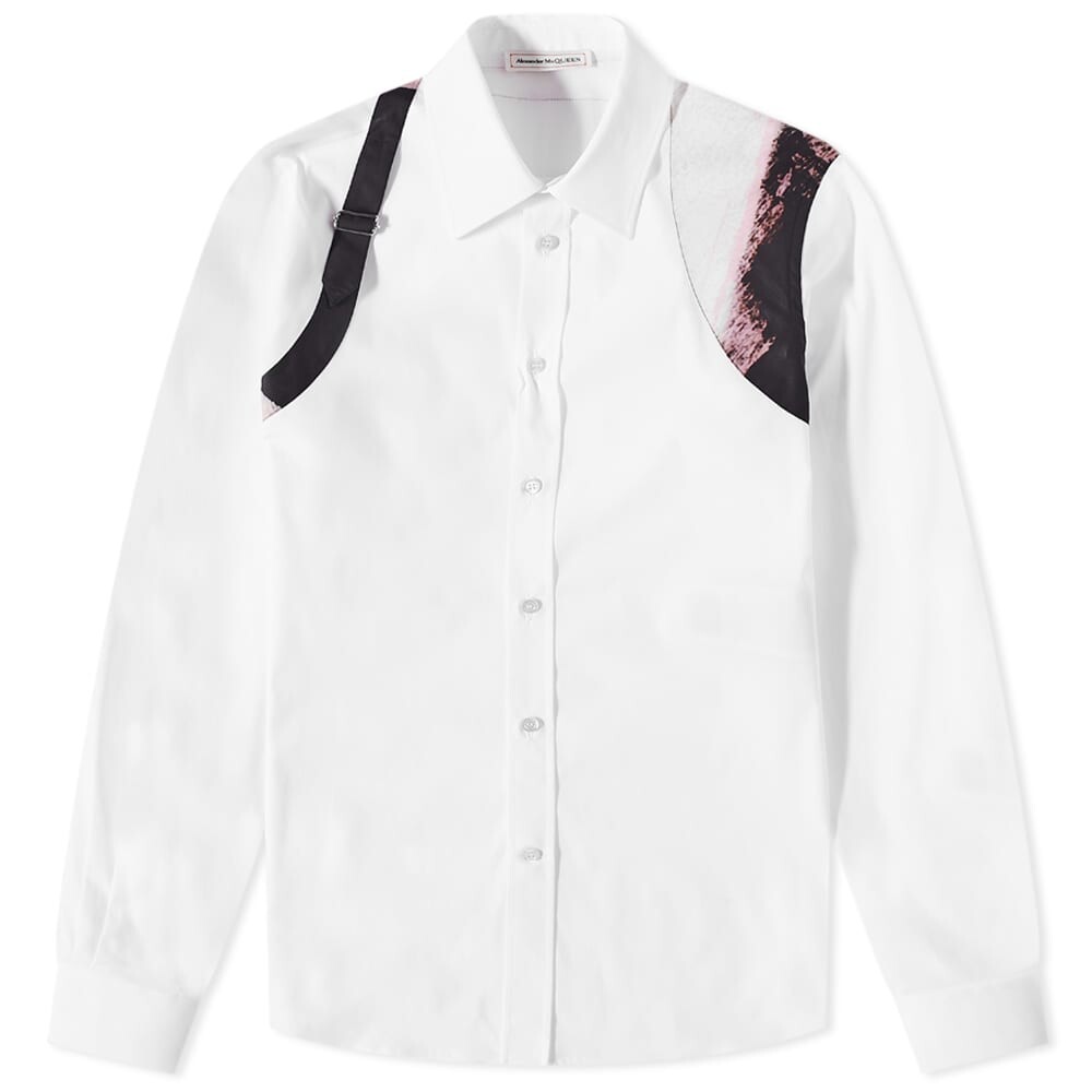 

Рубашка Alexander McQueen Brush Stroke Harness Shirt