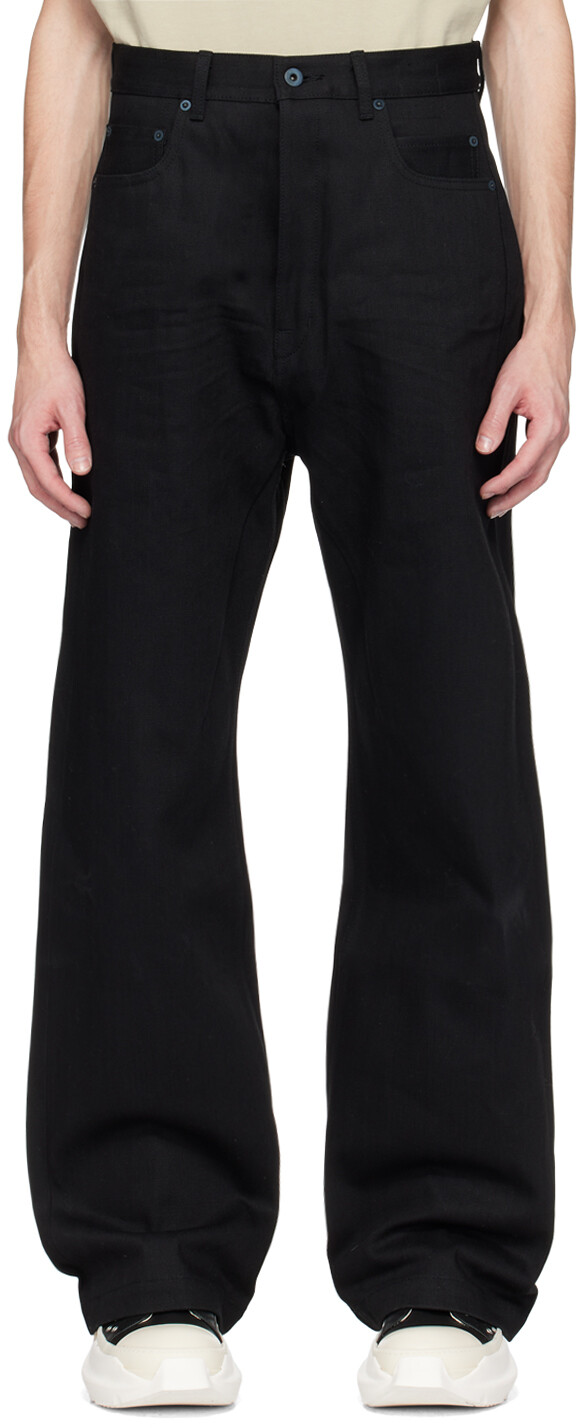 

Черные джинсы гет Rick Owens Drkshdw