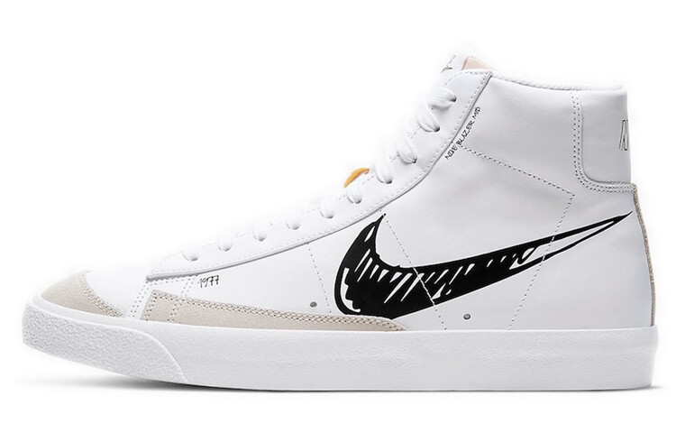 

Nike Blazer Mid 77 Sketch Белый Черный