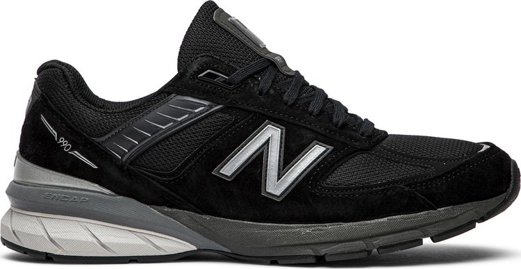 Кроссовки New Balance 990v5 Made In USA, черный/серый - фото