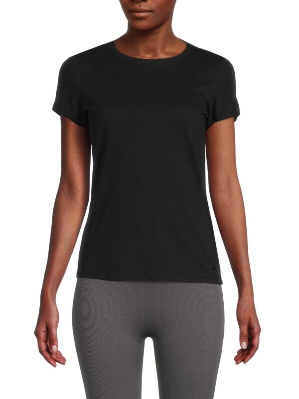 

Футболка с круглым вырезом Calvin Klein Performance Black