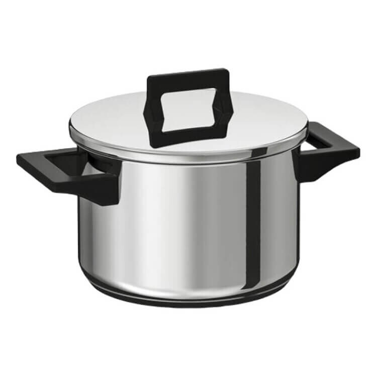 

Кастрюля с крышкой Ikea Snitsig, серебристый