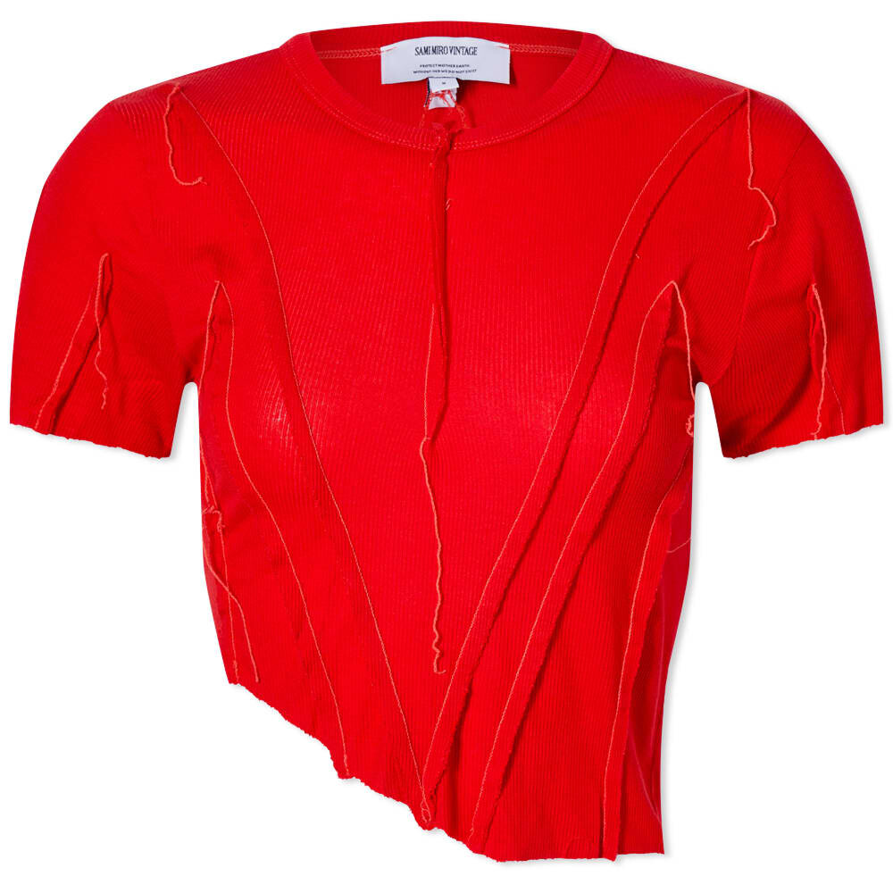 

Футболка Sami Miro Vintage Asymmetric Tee
