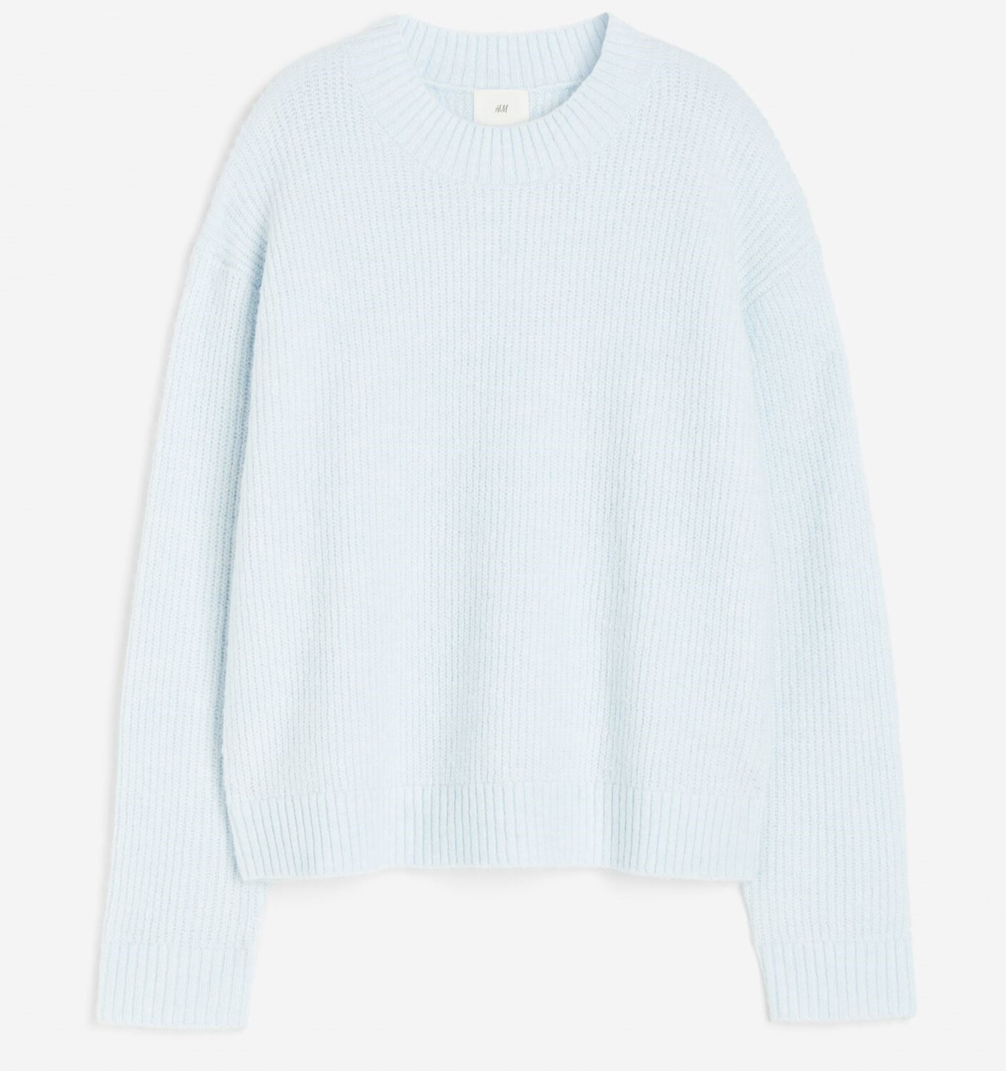 

Джемпер H&M Rib-knit, голубой, Синий