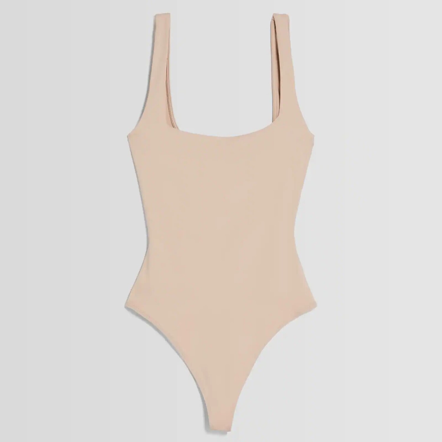 

Боди Bershka Tank, песочный, Бежевый