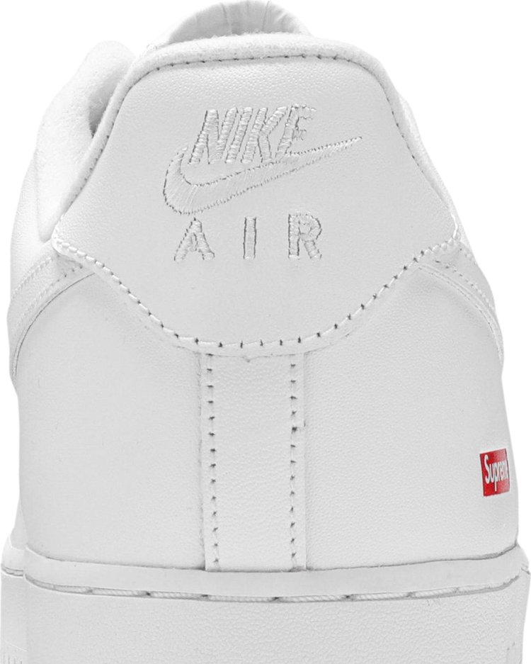 Air force 1 logo white best sale