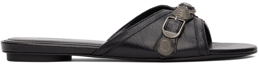 

Черные сандалии Cagole Balenciaga