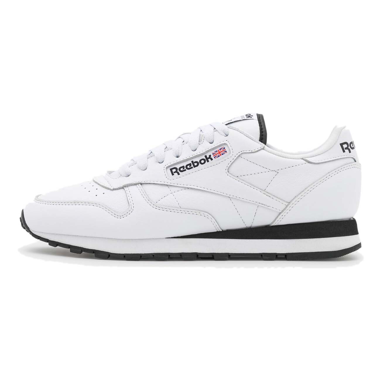 

Кроссовки Reebok Classic Leather, белый/черный