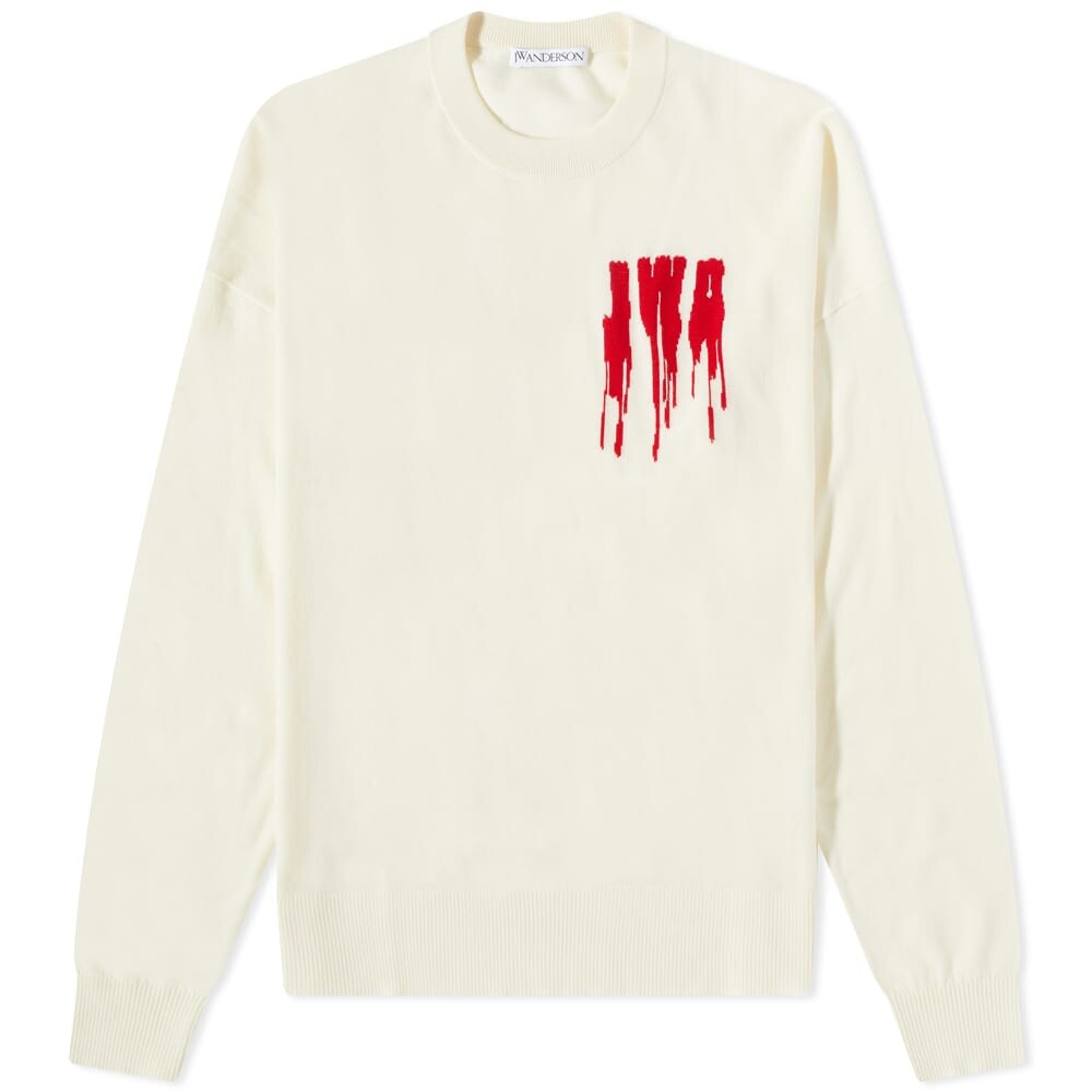 

Джемпер JW Anderson JWA Slime Crewneck Knit, Серый