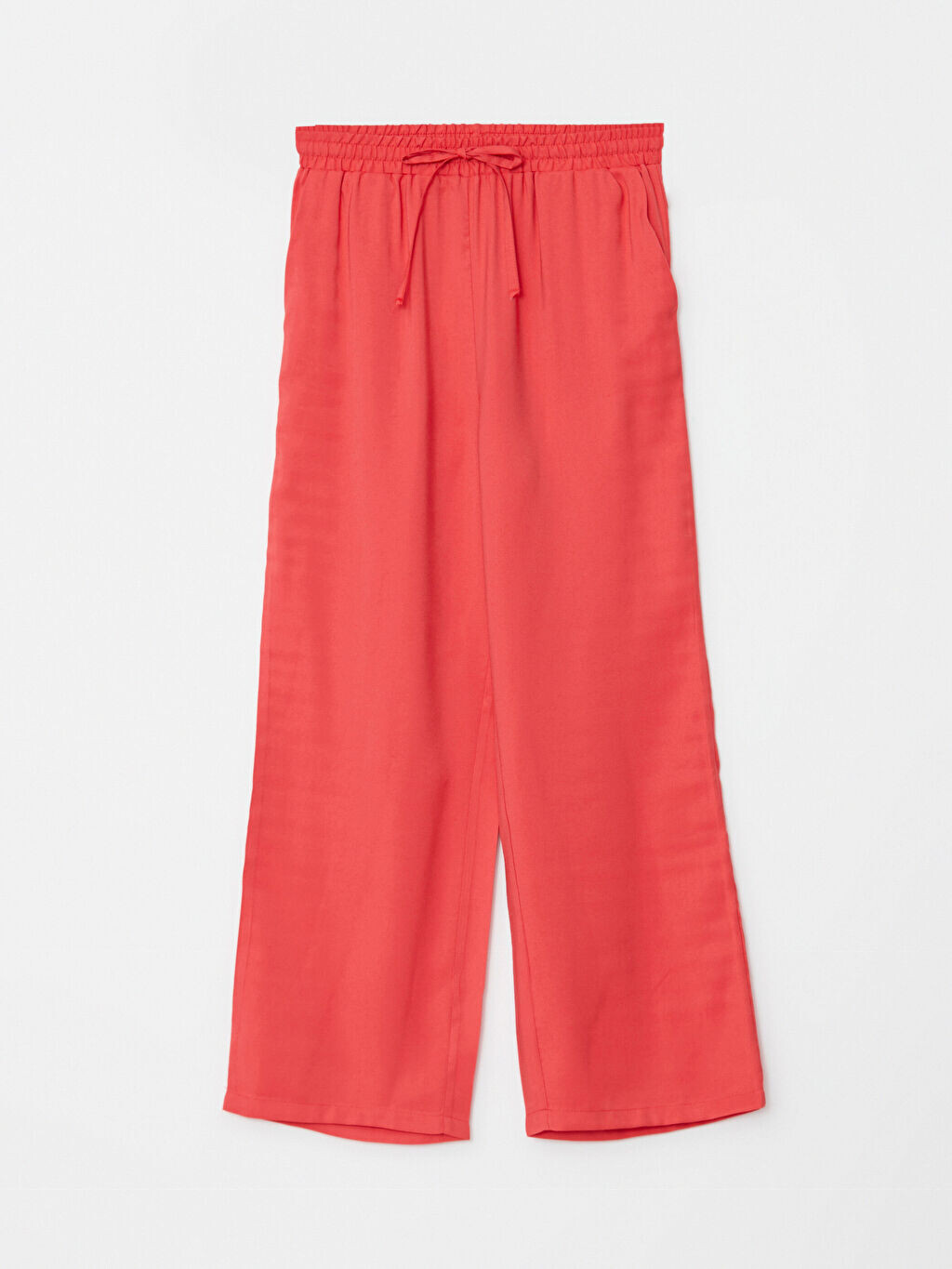 

Удобные прямые женские брюки LCW Modest, Красный