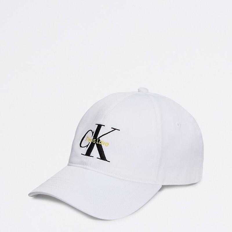 

Бейсболка Calvin Klein Pride Embroidered Logo, белый