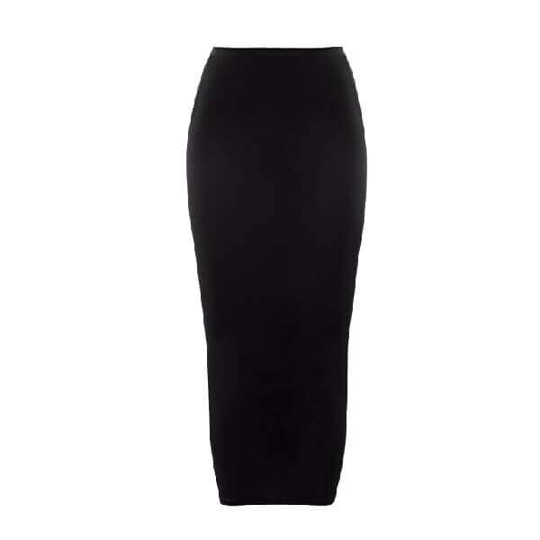 

Юбка Zara Long Tights Fabric, черный