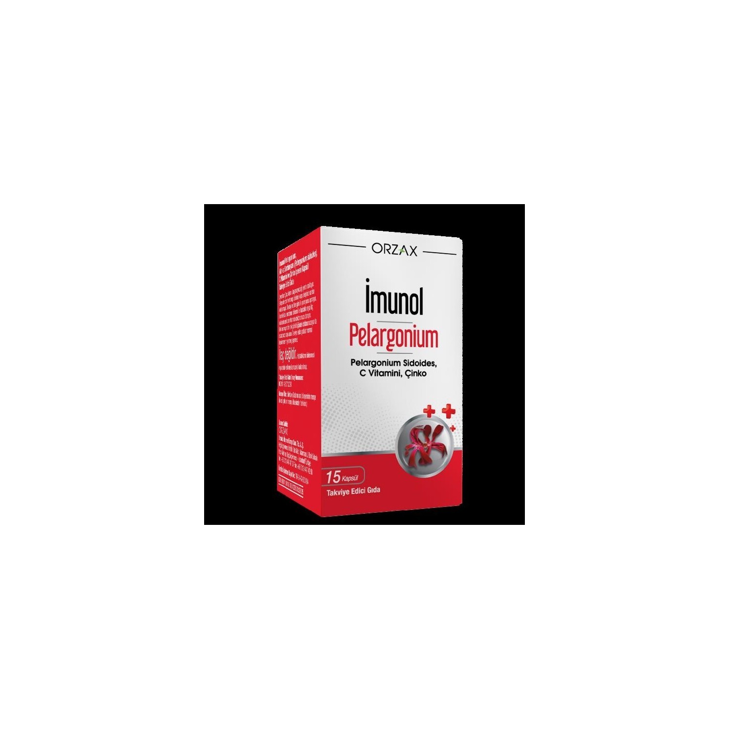 

Пищевая добавка Orzax Imunol Pelargonium, 15 капсул