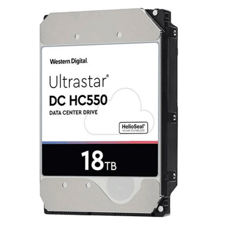 Жесткий диск Western Digital Ultrastar DC HC550 18 ТБ 3.5 WUH721818ALE6L4 жесткий диск western digital ultrastar dc hc550 16 tb 0f38462 wuh721816ale6l4