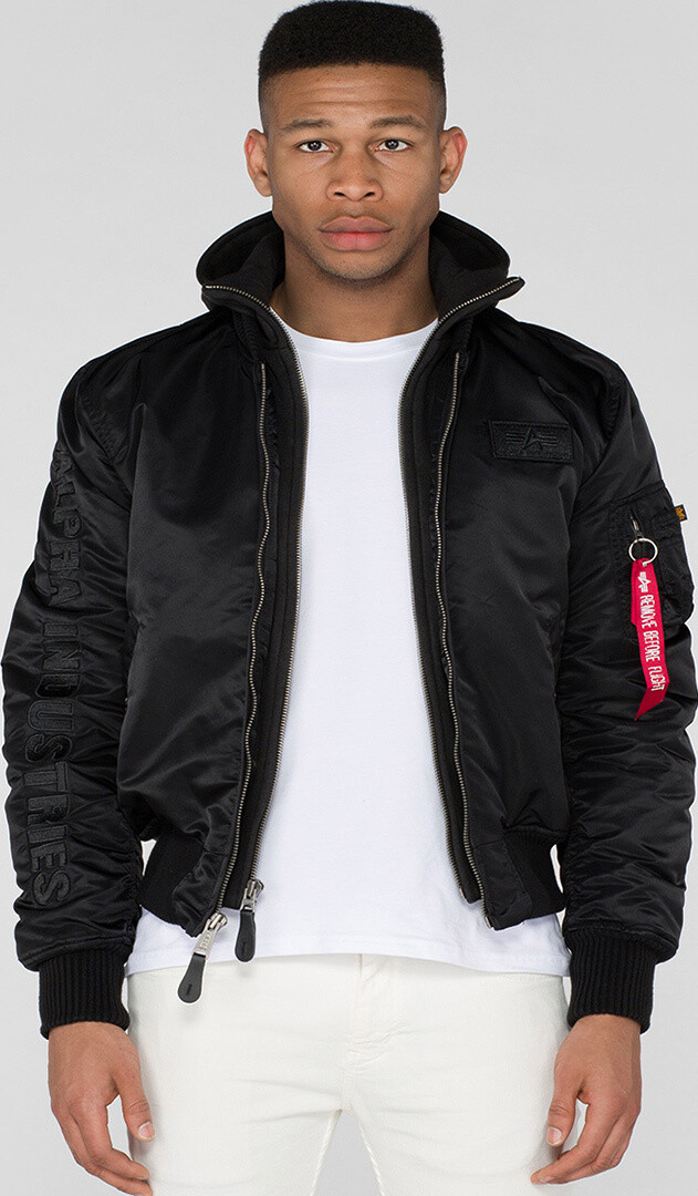 

Куртка Alpha Industries MA-1 D-Tec SE, черно-черная