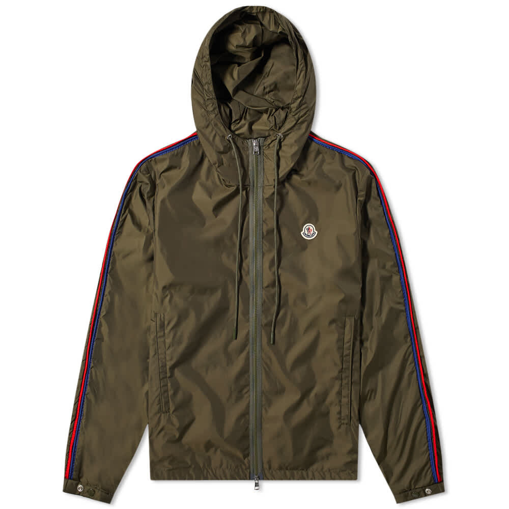 

Нейлоновая ветровка Hattab с полосками по бокам Moncler, Коричневый