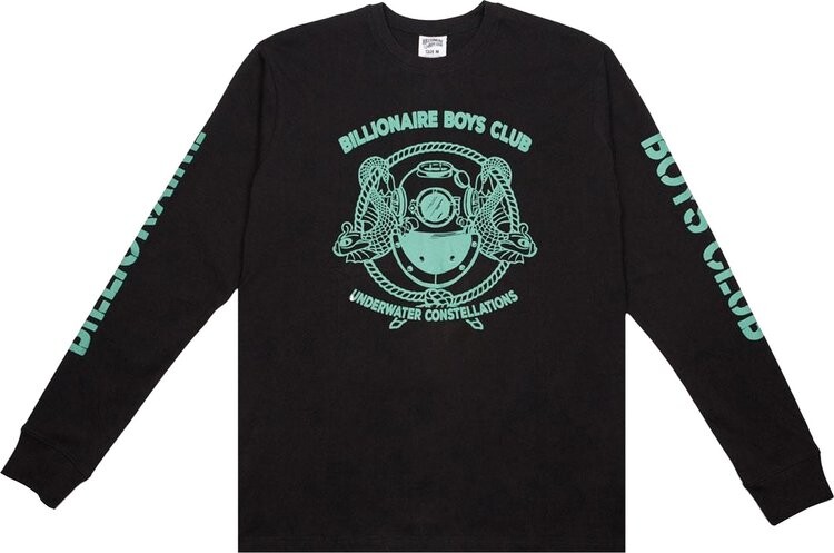 

Лонгслив Billionaire Boys Club Mission Long-Sleeve Tee 'Black', черный