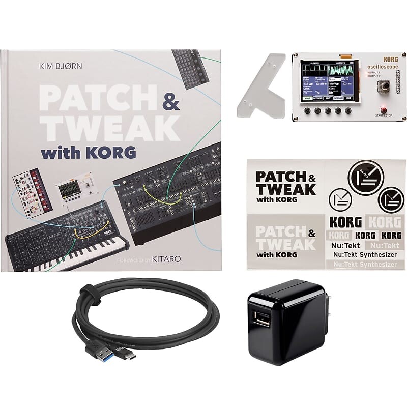 

Комплект осциллографа Korg Nu:Tekt NTS-2 с книгой исправлений и настроек POWER KIT [Предзаказ] NTS-2 Oscilloscope Kit + Patch & Tweak with Korg