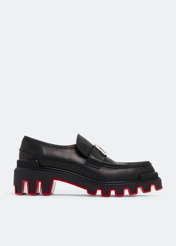 

Лоферы CHRISTIAN LOUBOUTIN CL Moc Dune loafers, черный