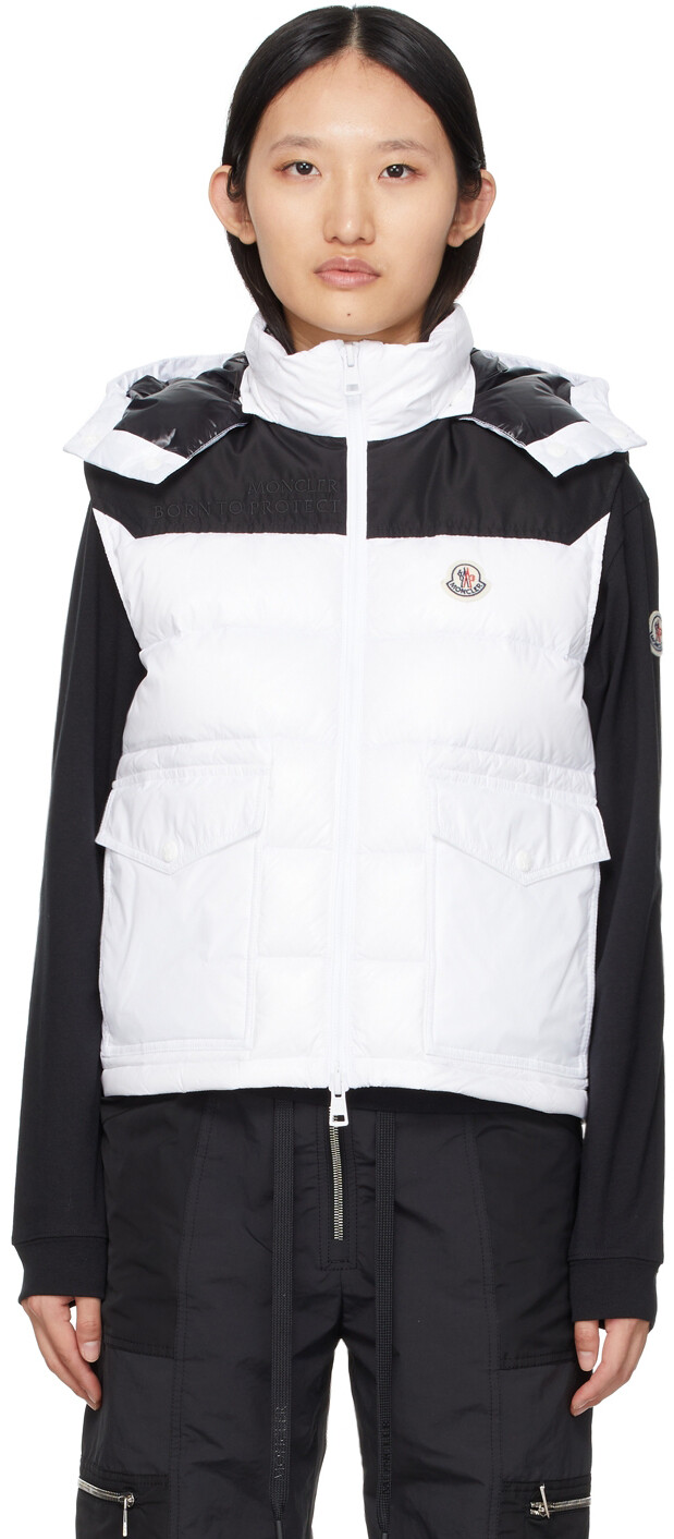 

Белый пуховый жилет Ciboure Moncler