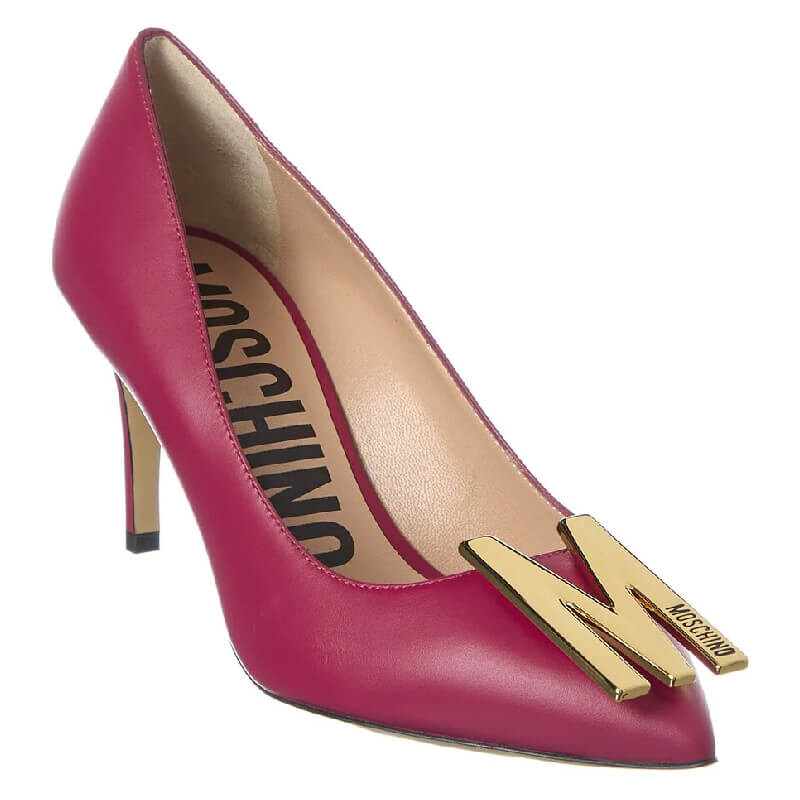 

Туфли Moschino Leather, розовый