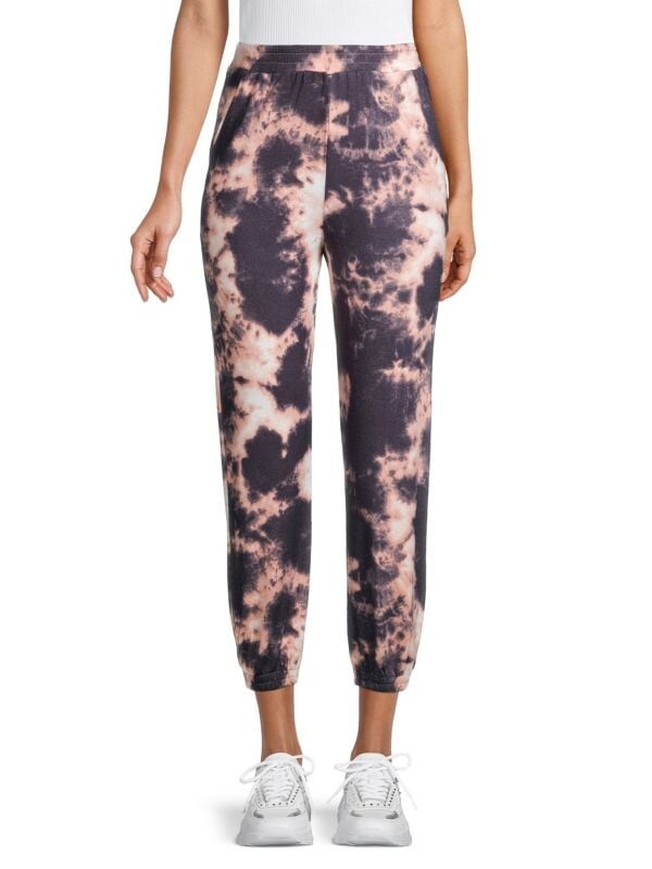 

Джоггеры Love Ady Charcoal Tie Dye с принтом, Серый