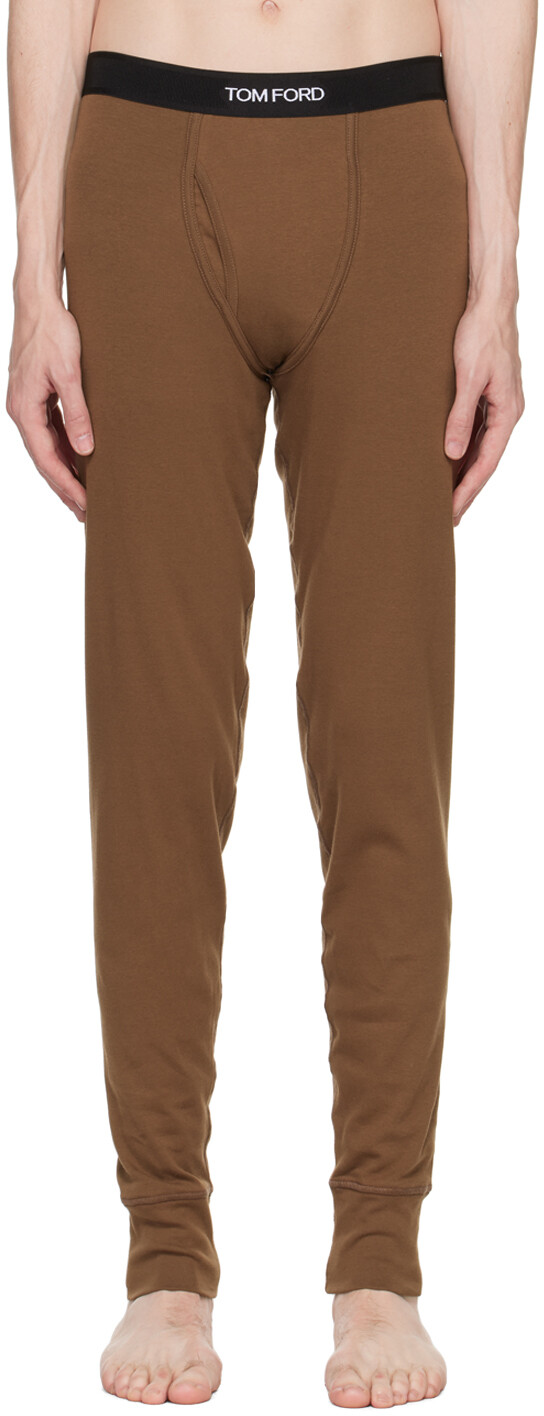 

Коричневые брюки Long John Lounge TOM FORD, Коричневый, Коричневые брюки Long John Lounge TOM FORD