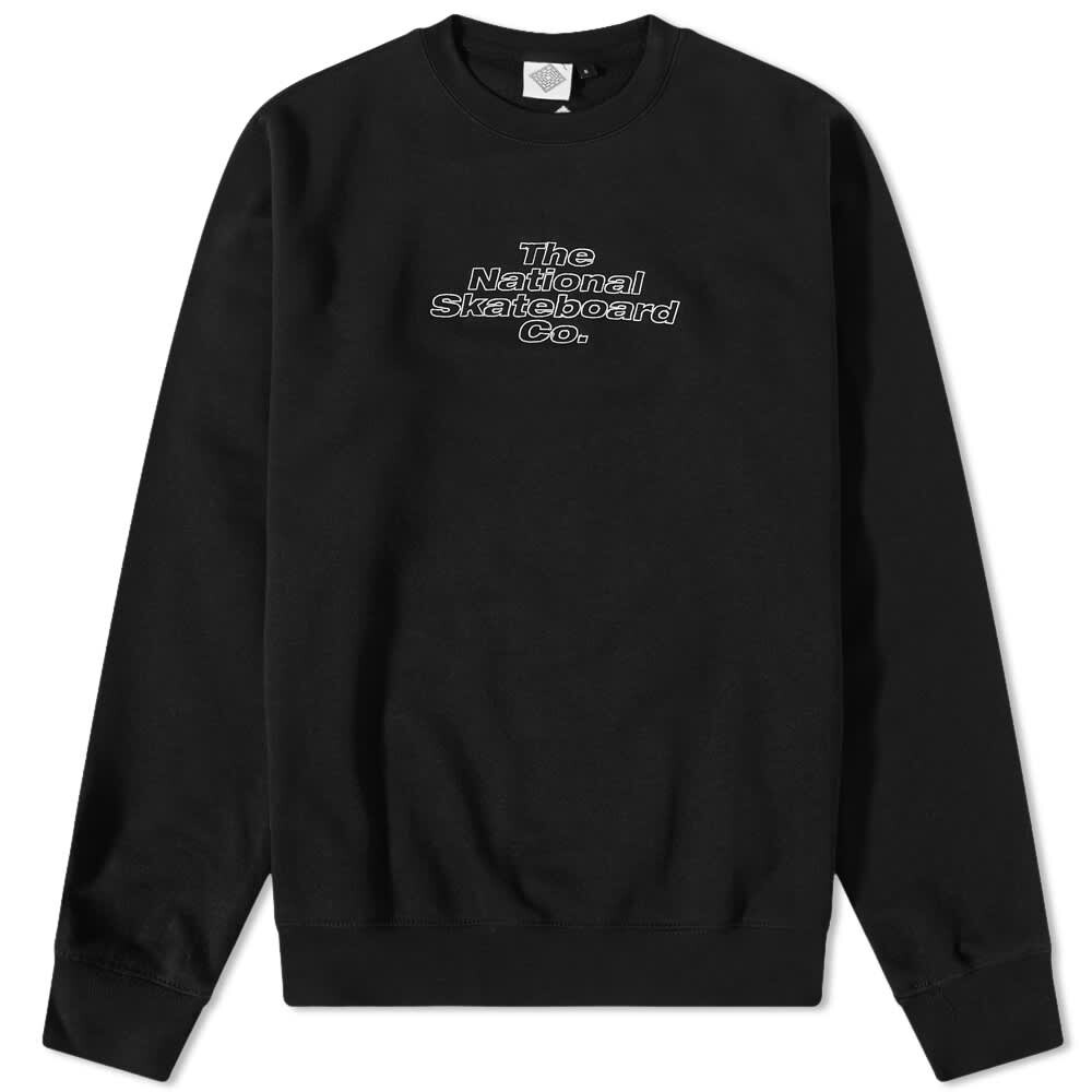 

Толстовка The National Skateboard Co. Embroidered Crew Sweat