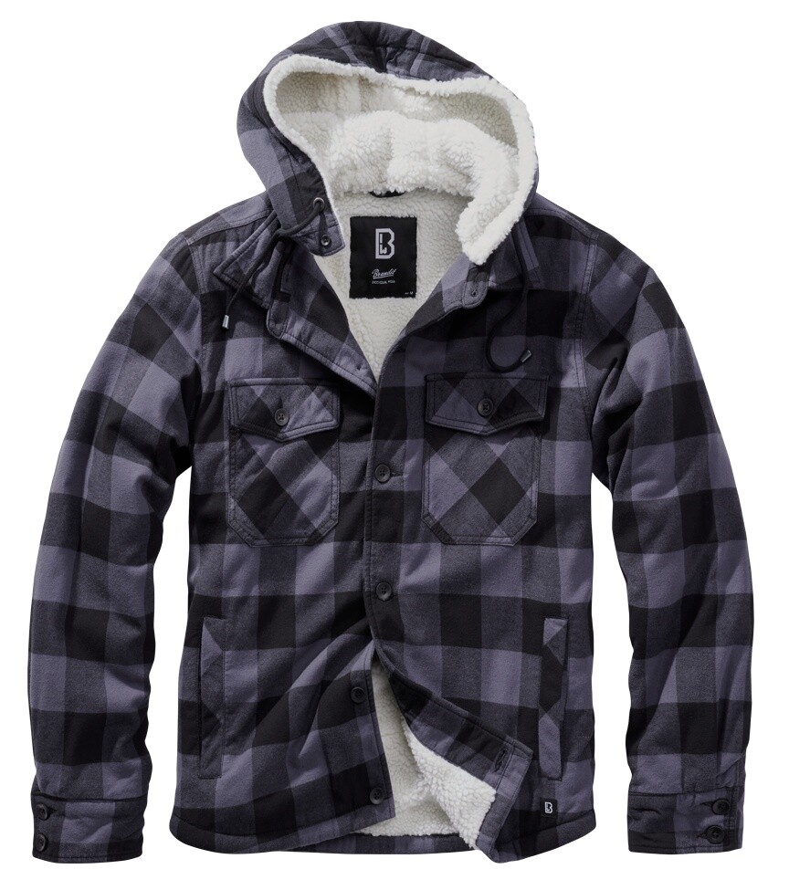 

Куртка Brandit Jacke Lumber Jacket Hooded, разноцветный