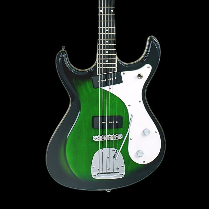 

Электрогитара Eastwood Sidejack Baritone Deluxe - Greenburst