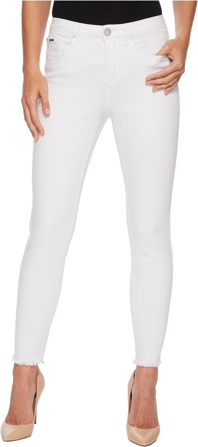 

Джинсы Sunset Hues Olivia Slim Ankle in White French Dressing Jeans, белый