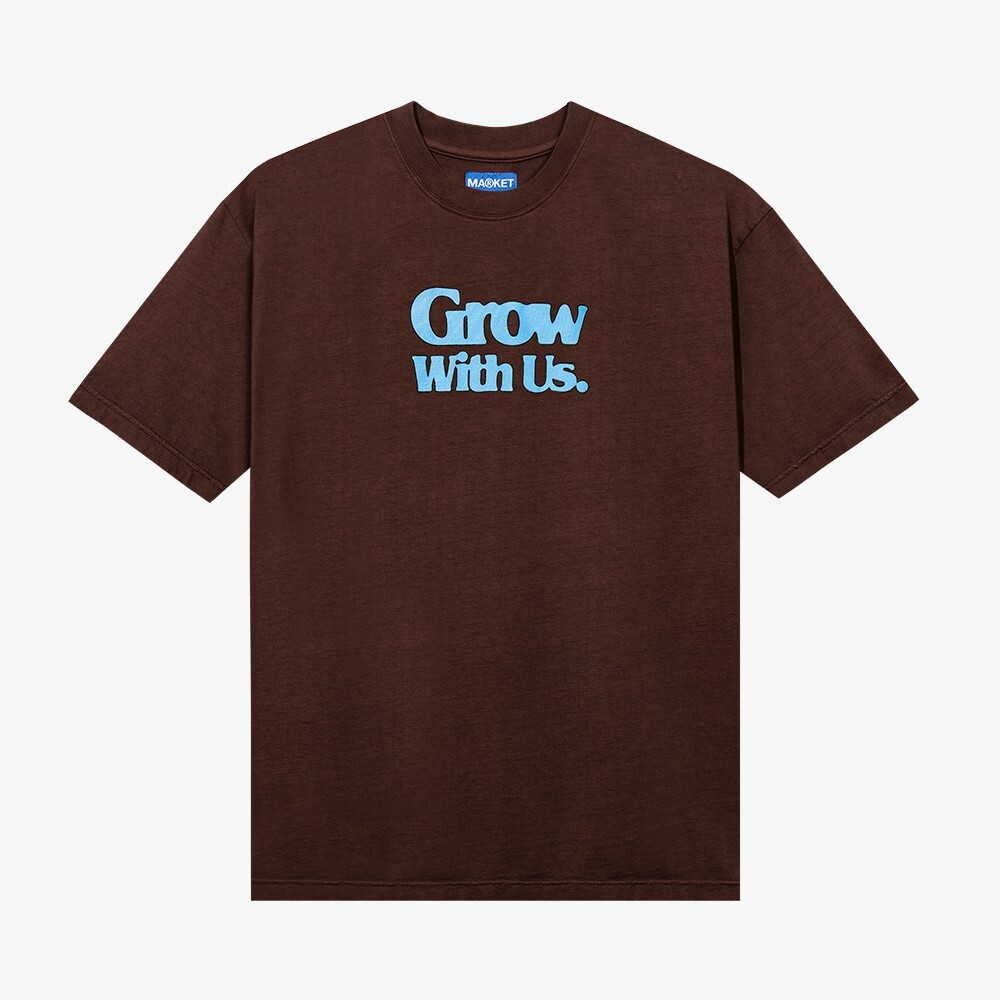 

Футболка Grow With Us T-Shirt 'Mocha' Market, мультиколор